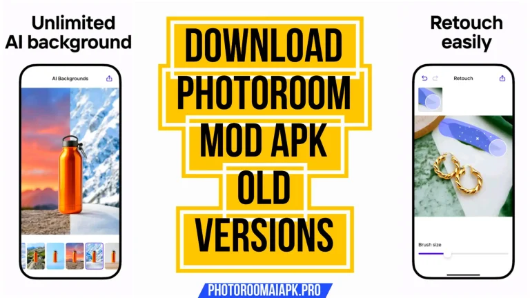 Download Photoroom Mod APK Old Versions